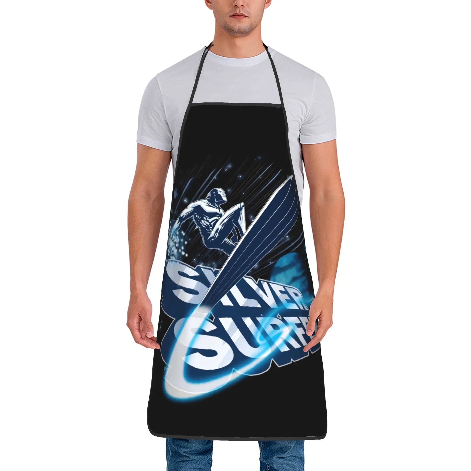 Забавные фартуки SILVER SURFER Cooking Master для кухни, поварские фартуки Marvel для приготовления пищи, выпечки и садоводства
Забавные фартуки SILVER SURFER Cooking Master для кухни, поварские фартуки Marvel для приготовления пищи, выпечки и садоводства