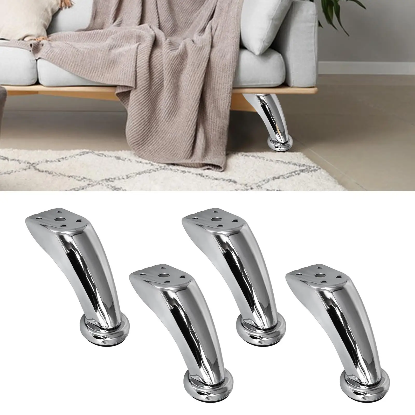 Replacement Sofa Legs Adjustable Metal Furniture Supports for Cabinet Bed Table Bookcase Desk Home Bedroom
Replacement Sofa Legs Adjustable Metal Furniture Supports for Cabinet Bed Table Bookcase Desk Home Bedroom