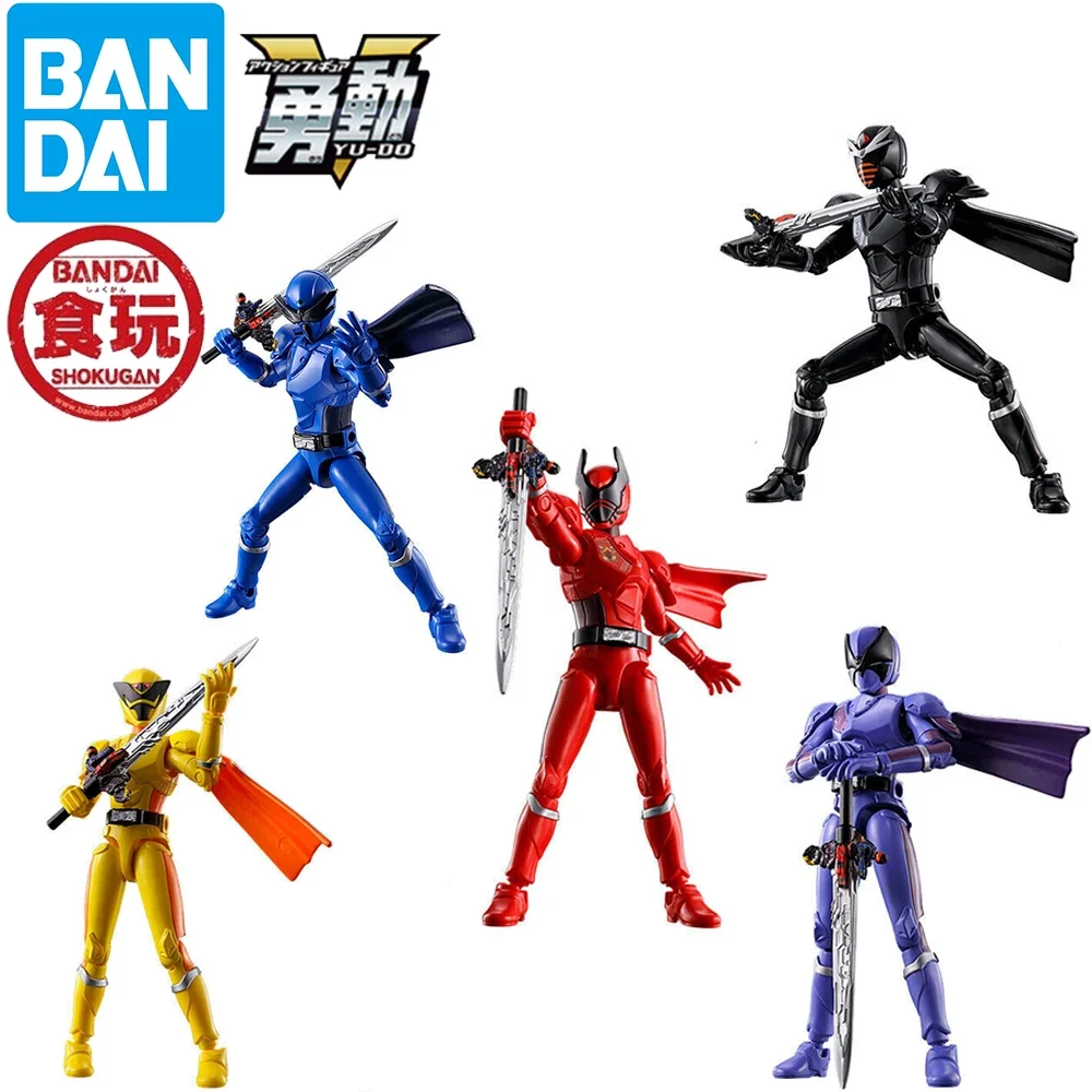 Bandai-Yu-Do Shokugan Ohsama Sentai King-Ohger Children's Anime Candy Model Toy, Birthday Gift for Fans, Original, Set of 5
Bandai-Yu-Do Shokugan Ohsama Sentai King-Ohger Children's Anime Candy Model Toy, Birthday Gift for Fans, Original, Set of 5