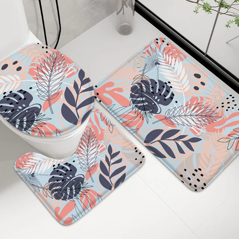 3pcs Modern Bathroom Mat Set Shower Absorbent Mat Anti Slip Carpet U Shape Toilet Floor Mat
3pcs Modern Bathroom Mat Set Shower Absorbent Mat Anti Slip Carpet U Shape Toilet Floor Mat