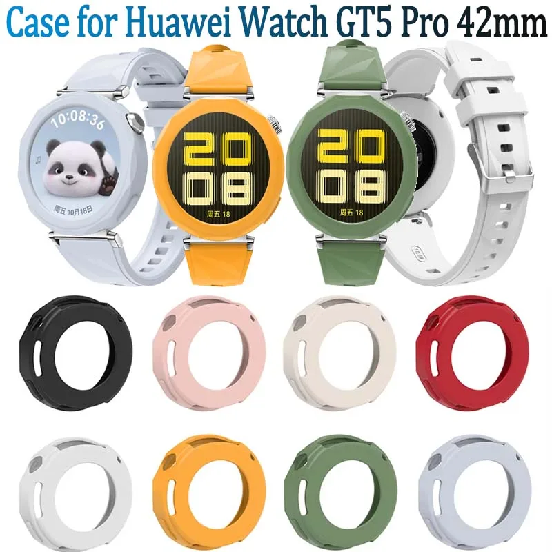 Силиконовый защитный чехол для часов Huawei Watch GT5 Pro 42 мм, защитный чехол для Huawei GT5 pro 42 мм, рамка-бампер
Силиконовый защитный чехол для часов Huawei Watch GT5 Pro 42 мм, защитный чехол для Huawei GT5 pro 42 мм, рамка-бампер