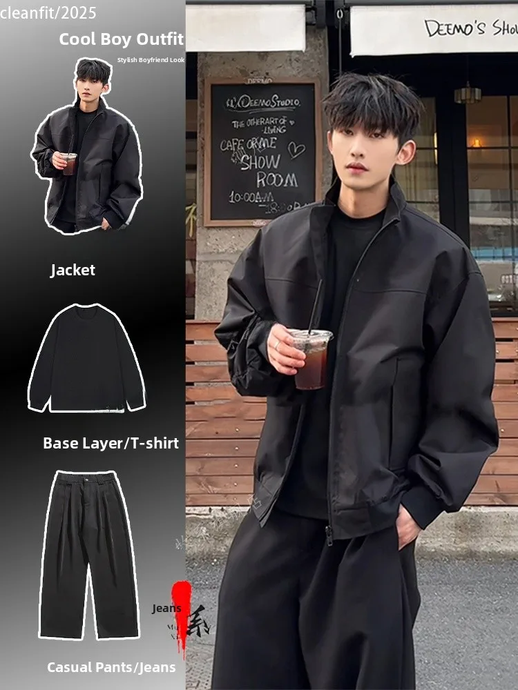 Американская стильная куртка-бомбер для мальчиков, модный комплект, высококачественная спортивная бейсбольная куртка с воротником-стойкой
Американская стильная куртка-бомбер для мальчиков, модный комплект, высококачественная спортивная бейсбольная куртка с воротником-стойкой