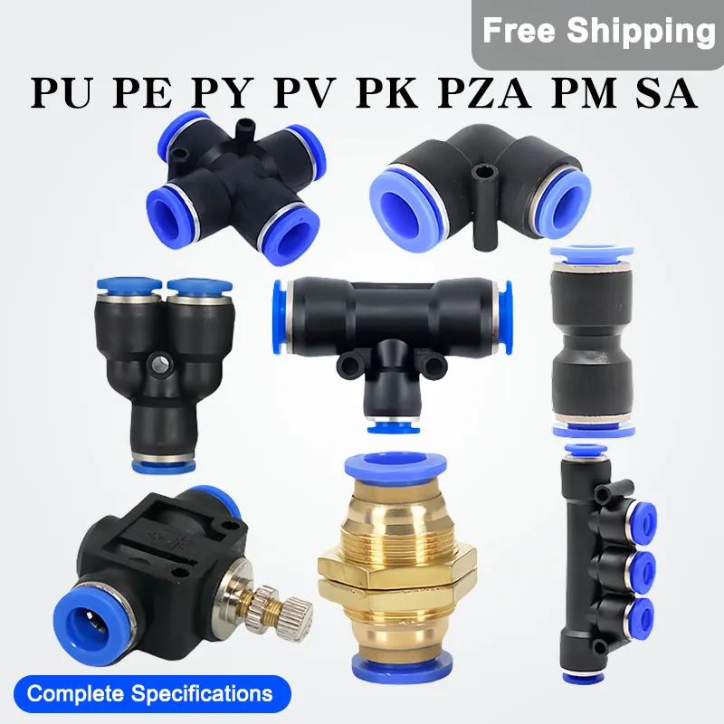 5/10PCS Pneumatic Quick Connect Fitting Plastic Air Hose and Tube Connector for PU/PY/PM/PZA/PK/SA/PV/PE OD 4/6/8/10/12mm
5/10PCS Pneumatic Quick Connect Fitting Plastic Air Hose and Tube Connector for PU/PY/PM/PZA/PK/SA/PV/PE OD 4/6/8/10/12mm