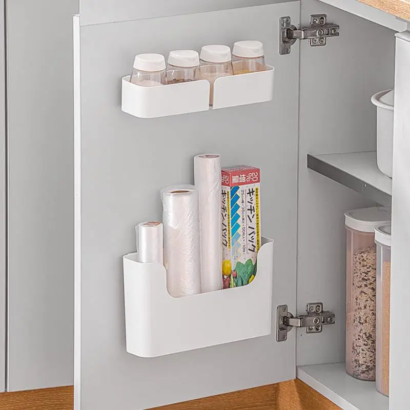 Wall-Mounted Storage Box Kitchen Bathroom Cabinet Door Organizer Rack Toilet Toiletries Placement Box Essential Plastic Material
Wall-Mounted Storage Box Kitchen Bathroom Cabinet Door Organizer Rack Toilet Toiletries Placement Box Essential Plastic Material