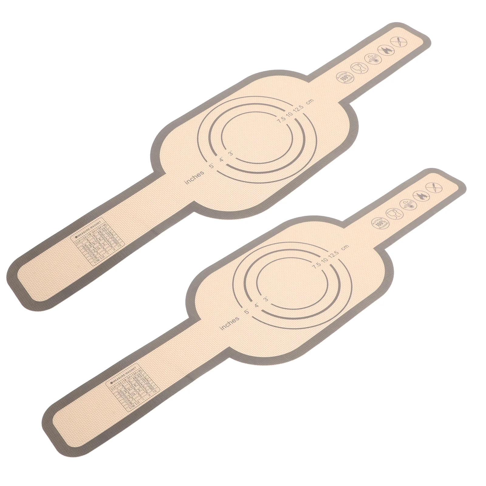 2pcs Baking Mat Heat Resistant Sourdough Accessories Reusable Bread Oven Tools Silica Gel Pads Insulation Kitchen
2pcs Baking Mat Heat Resistant Sourdough Accessories Reusable Bread Oven Tools Silica Gel Pads Insulation Kitchen