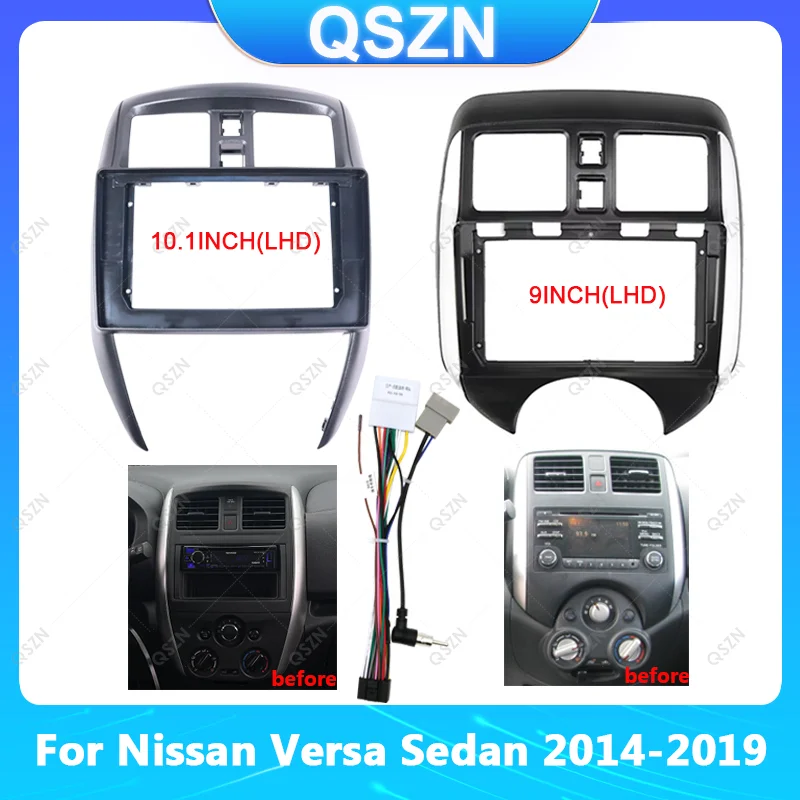 For Nissan Versa Sedan 2014-2019 Android Car Radio Frame Fascia Multimedia CD Mp5 Video Audio Stereo Panel Frame Cable Harness
For Nissan Versa Sedan 2014-2019 Android Car Radio Frame Fascia Multimedia CD Mp5 Video Audio Stereo Panel Frame Cable Harness