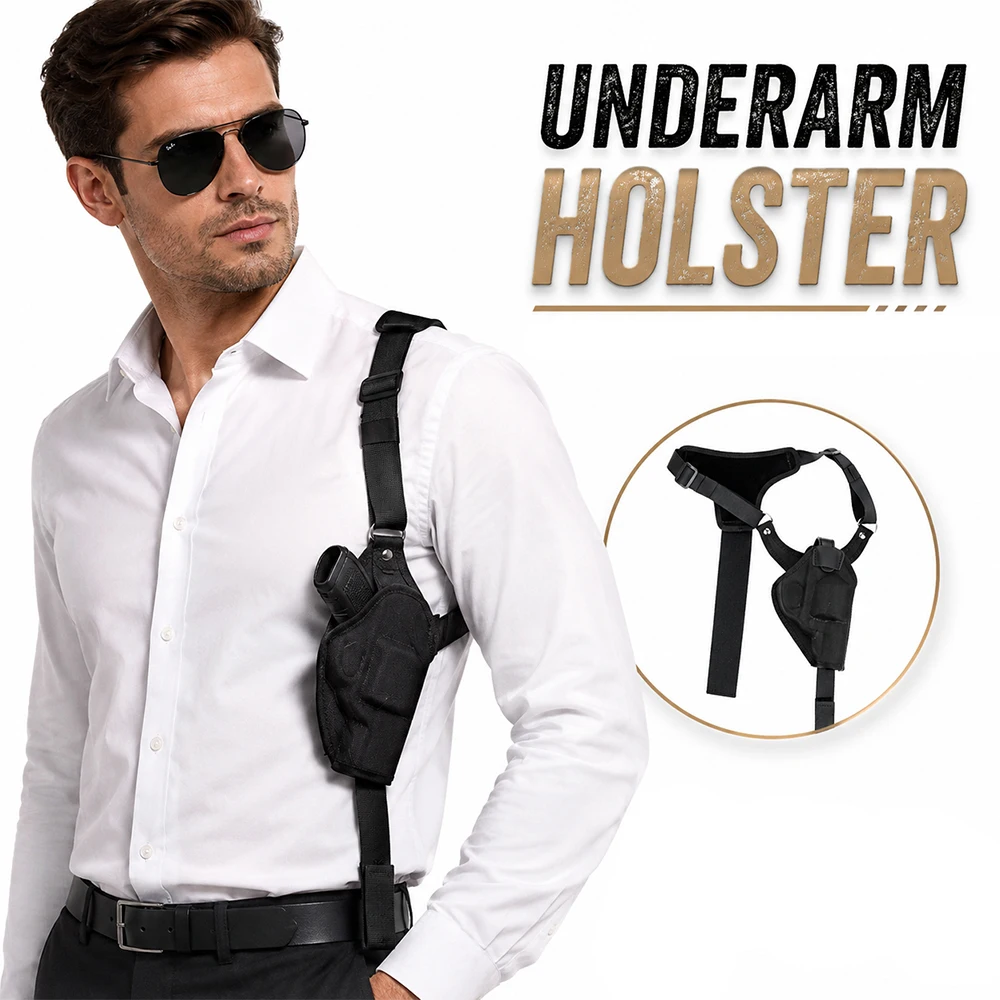 Tactical Concealed Revolver Shoulder Holster Airsoft Adjustable Single Sling Underarm Pistol Holster for ZP5 Moon Revolver Prop
Tactical Concealed Revolver Shoulder Holster Airsoft Adjustable Single Sling Underarm Pistol Holster for ZP5 Moon Revolver Prop
