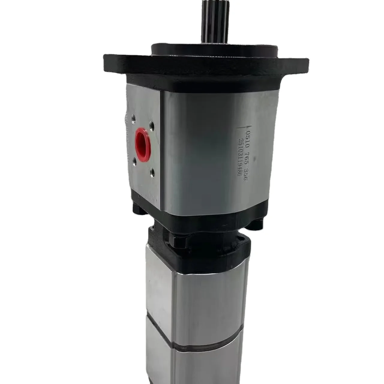 Construction machinery parts 0510765356 Series-connected gear pump
Construction machinery parts 0510765356 Series-connected gear pump