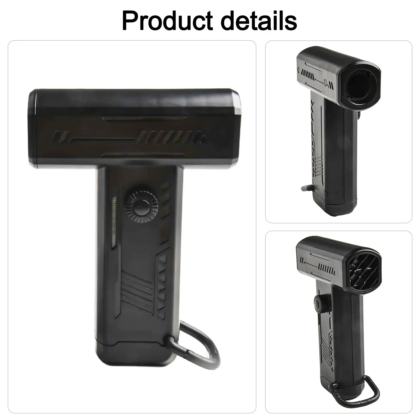 Amazing Performance Mini Turbo Fan at a Speed of 130000 RPM Equipped with an Integrated Bright LED Light Source 
Amazing Performance Mini Turbo Fan at a Speed of 130000 RPM Equipped with an Integrated Bright LED Light Source