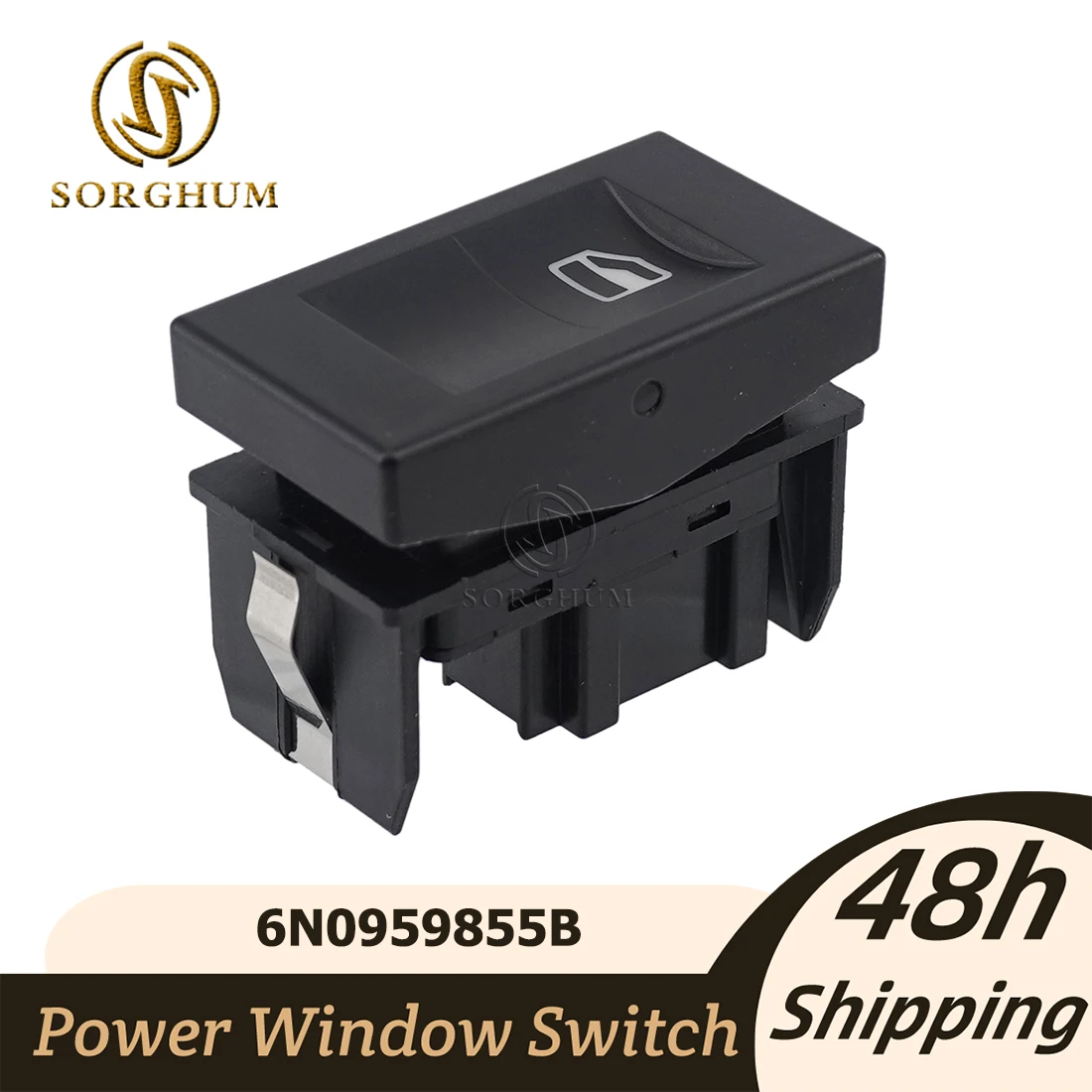 Sorghum Electric Window Switch Glass Lifter Control Single Button 6N0959855B for VW Volkswagen Polo Classic 6K 2000 2001 2002
Sorghum Electric Window Switch Glass Lifter Control Single Button 6N0959855B for VW Volkswagen Polo Classic 6K 2000 2001 2002