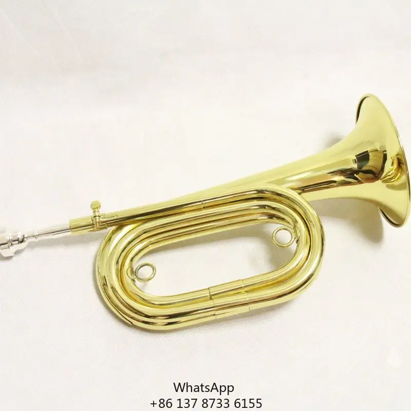 Wholesale Cheap Bugle Brass Instrument Bugle Gold Lacquered G Tone Bugle
Wholesale Cheap Bugle Brass Instrument Bugle Gold Lacquered G Tone Bugle