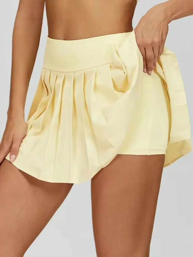 Yoga Shorts Women High Waisted Sports Skirt Quick Dry Breathable Tennis Skirt Casual Running Workout Fitness Gym Tennis Clothes
Yoga Shorts Women High Waisted Sports Skirt Quick Dry Breathable Tennis Skirt Casual Running Workout Fitness Gym Tennis Clothes
