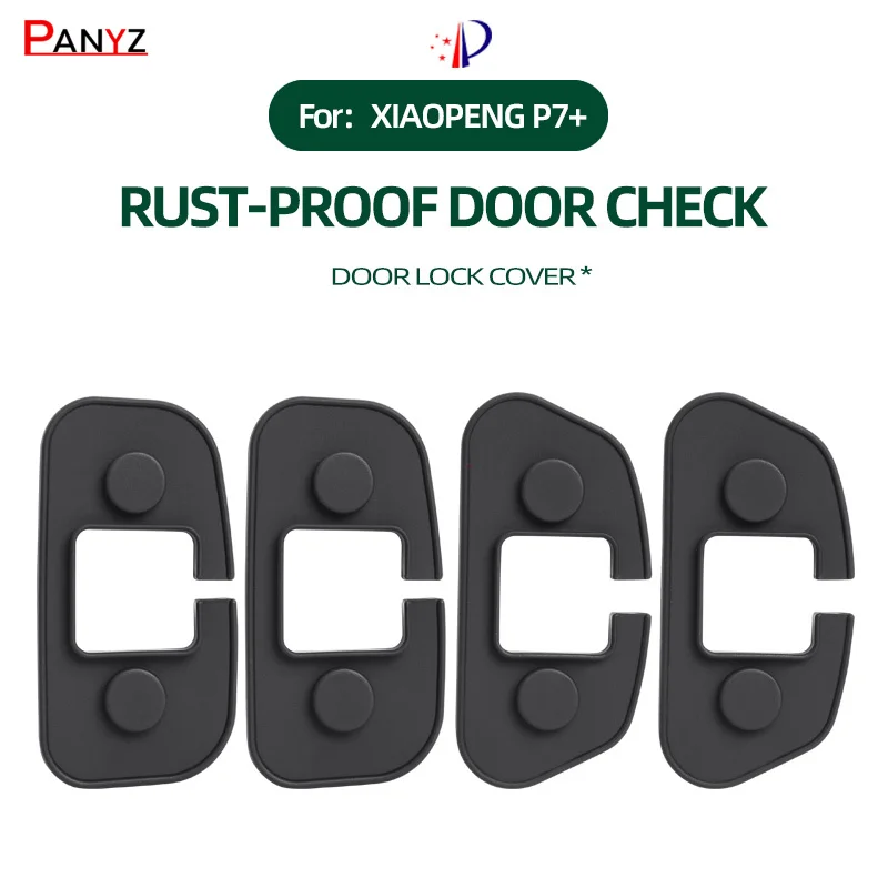 For XPENG P7 Door Limiter ABS Protection Cover Door Lock Buckle Cover Modification Model Silicone Door Arrester Pads Accessories
For XPENG P7 Door Limiter ABS Protection Cover Door Lock Buckle Cover Modification Model Silicone Door Arrester Pads Accessories