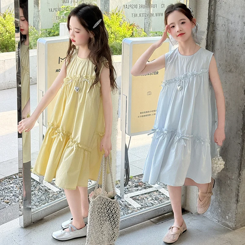 Baby Girls Solid Color Suspender Thousand Layer Dress Girls Hanging Neck Princess Dress Children Clothing 2025 Summer New
Baby Girls Solid Color Suspender Thousand Layer Dress Girls Hanging Neck Princess Dress Children Clothing 2025 Summer New