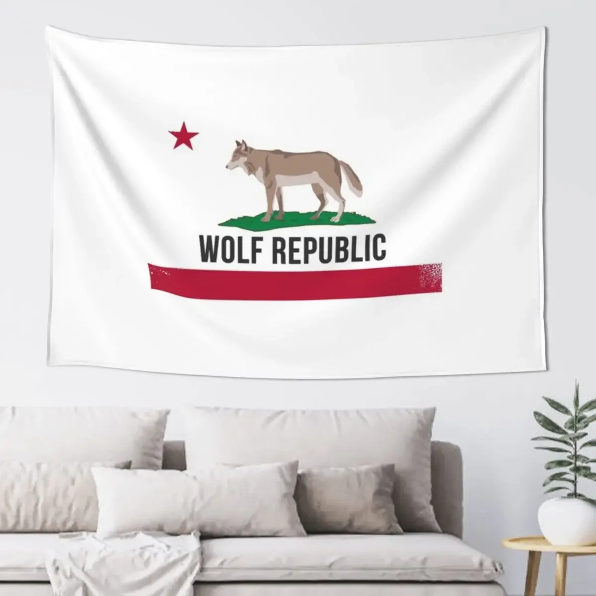 Wolf Republic California Republic Flag with Dachshund Dog Tapestry Wall Decorations Bedroom Decoration Tapestry
Wolf Republic California Republic Flag with Dachshund Dog Tapestry Wall Decorations Bedroom Decoration Tapestry