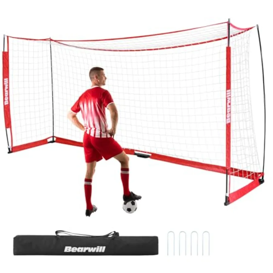 Soccer Goal, 12X6FT Soccer Net Easy Setup, Portable Soccer Goals for Backyard with Upgraded Collapsible Metal Base, Outdoor Ind
Soccer Goal, 12X6FT Soccer Net Easy Setup, Portable Soccer Goals for Backyard with Upgraded Collapsible Metal Base, Outdoor Ind