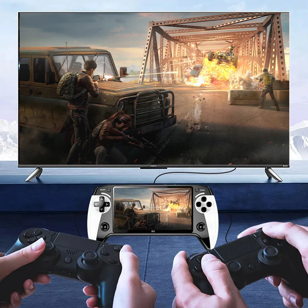 5.5 Inch Screen Handheld Game Console 1500mAh Handheld Game Player Type-C Charging Portable Game Player Birthday Christmas Gift
5.5 Inch Screen Handheld Game Console 1500mAh Handheld Game Player Type-C Charging Portable Game Player Birthday Christmas Gift