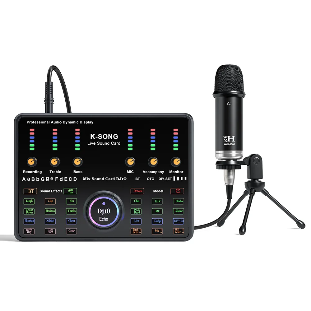 Game Live Sound Card Recording Reverb Dual Mobile Phone K Song BM800 Live Broadcast Equipment Original Brand Sound Card Maono E2
Game Live Sound Card Recording Reverb Dual Mobile Phone K Song BM800 Live Broadcast Equipment Original Brand Sound Card Maono E2