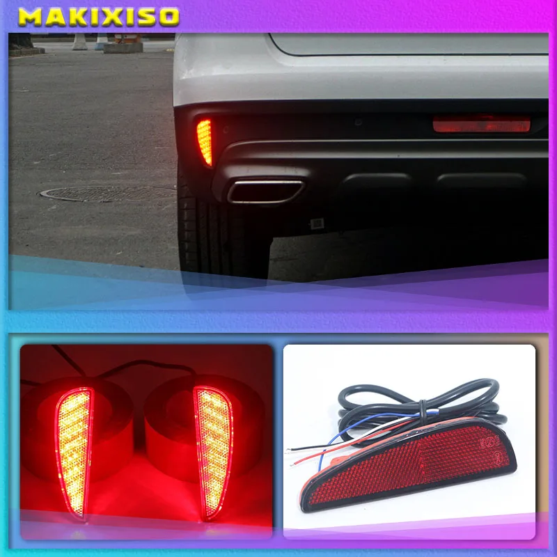 2PCS LED Reflector For Geely Boyue 2020 Rear Bumper Tail Light Driving Lamp Turn Signal Lamp Rear fog lamp
2PCS LED Reflector For Geely Boyue 2020 Rear Bumper Tail Light Driving Lamp Turn Signal Lamp Rear fog lamp