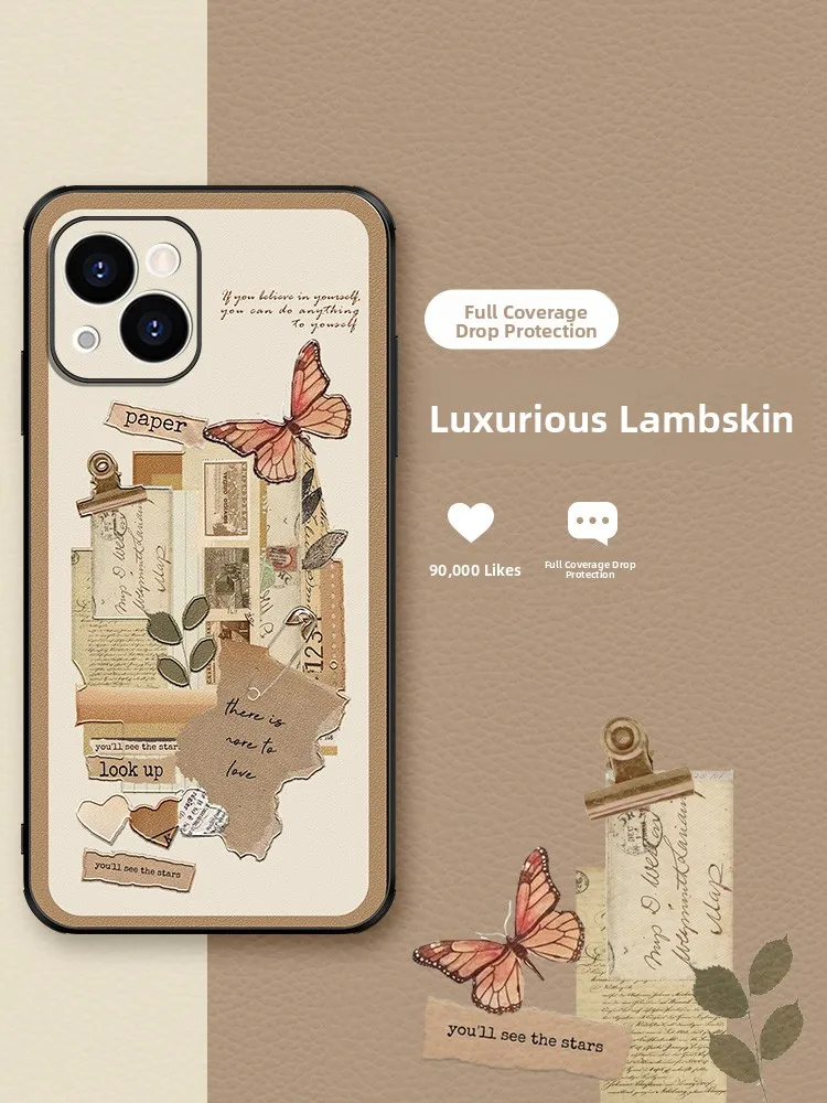 Retro 13 Phone Case New iPhone 13promax Protective Cover Artistic IP12 Creative High-End Women's Style Ultra-...
Retro 13 Phone Case New iPhone 13promax Protective Cover Artistic IP12 Creative High-End Women's Style Ultra-...