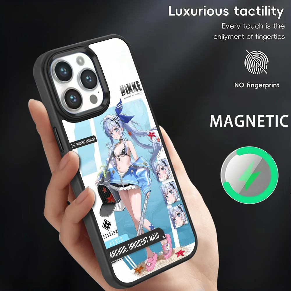 G-Goddess of Victory Nikke Phone Case For iPhone 16 15 14 13 12 11 Pro Max Plus Mini Magnetic Magsafe Wireless Charging Cover
G-Goddess of Victory Nikke Phone Case For iPhone 16 15 14 13 12 11 Pro Max Plus Mini Magnetic Magsafe Wireless Charging Cover