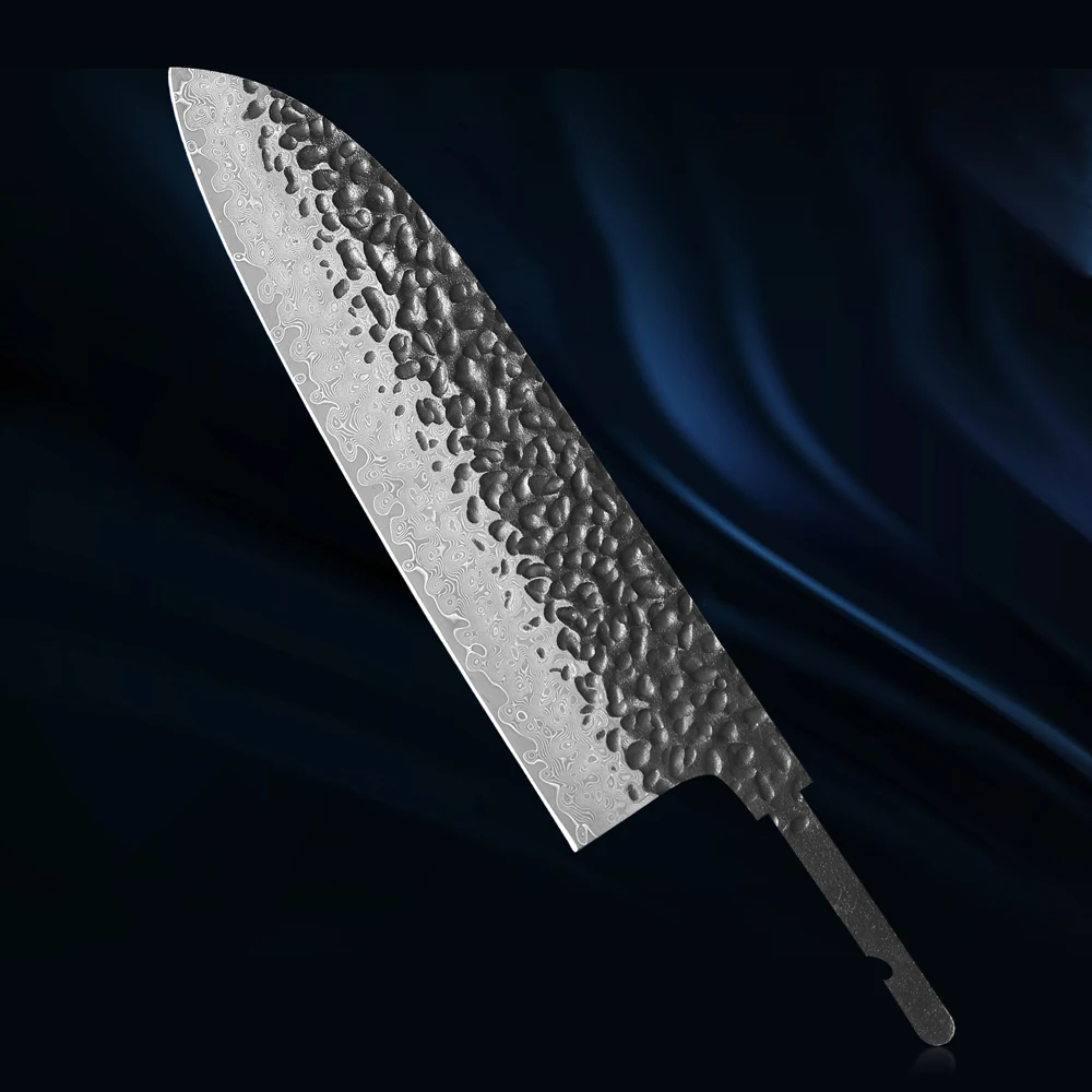 DIY Handmade Damascus Steel Kitchen 7-inch Japanese Santoku Chef Knife Blank Blade Full Tang Integral Sharp Edges Making Tools
DIY Handmade Damascus Steel Kitchen 7-inch Japanese Santoku Chef Knife Blank Blade Full Tang Integral Sharp Edges Making Tools