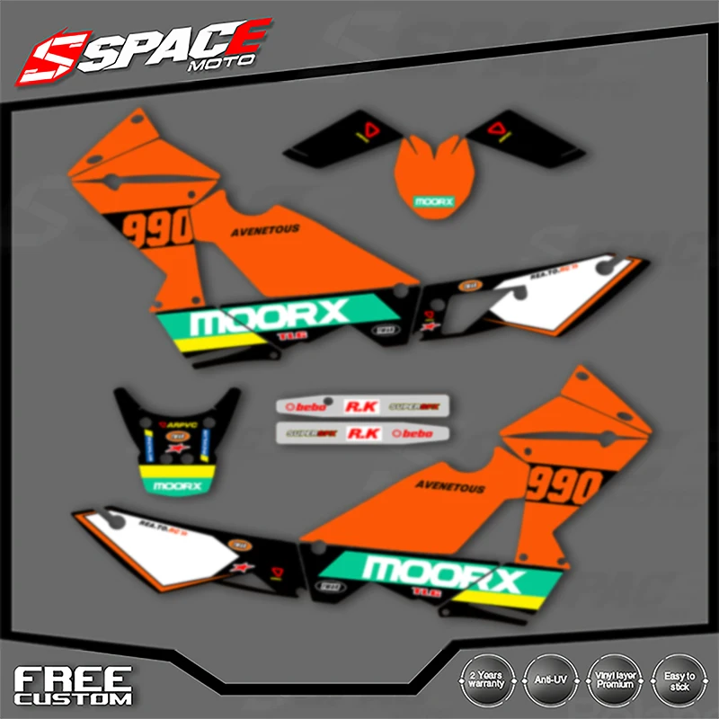 SPACE Custom Motorcycle Graphics For KTM 2003 2004 2005 2006 2007 2008 2009 2010 2011 2012-2016 ADV990 Decal Stickers Kits 010
SPACE Custom Motorcycle Graphics For KTM 2003 2004 2005 2006 2007 2008 2009 2010 2011 2012-2016 ADV990 Decal Stickers Kits 010