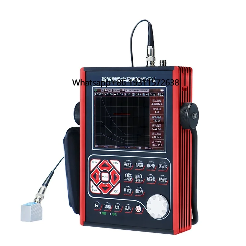 Ultrasonic Flaw Detector Defect Detector Steel Inspection Weld Inspection Metal Gap Steel Pipe Welding Defect Detector
Ultrasonic Flaw Detector Defect Detector Steel Inspection Weld Inspection Metal Gap Steel Pipe Welding Defect Detector