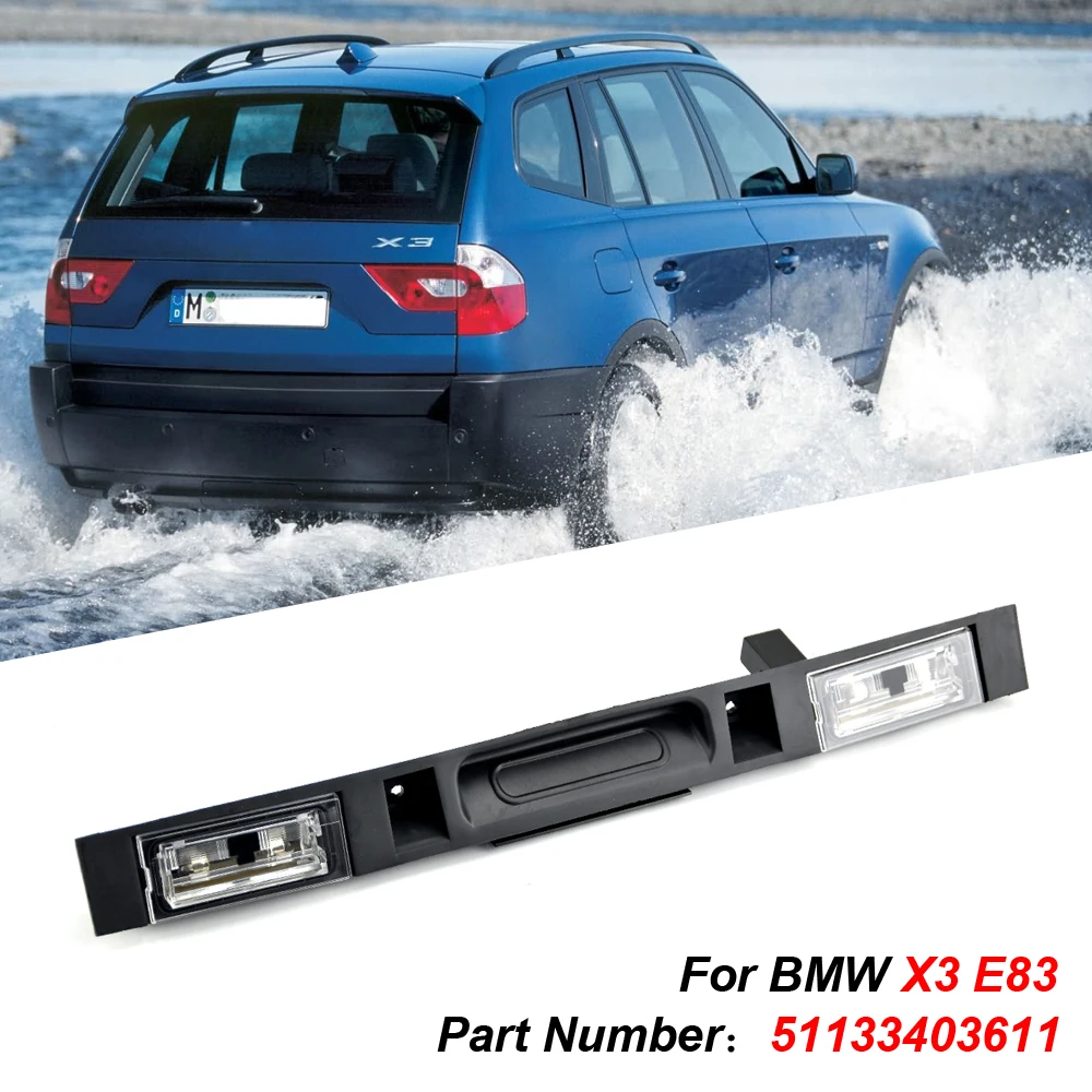 51133403611 1PC Touring Boot Trunk Lid Rear Handle With Key Button For BMW X3 E83 Black Lid Rear Handle ABS Exterior Car Parts
51133403611 1PC Touring Boot Trunk Lid Rear Handle With Key Button For BMW X3 E83 Black Lid Rear Handle ABS Exterior Car Parts