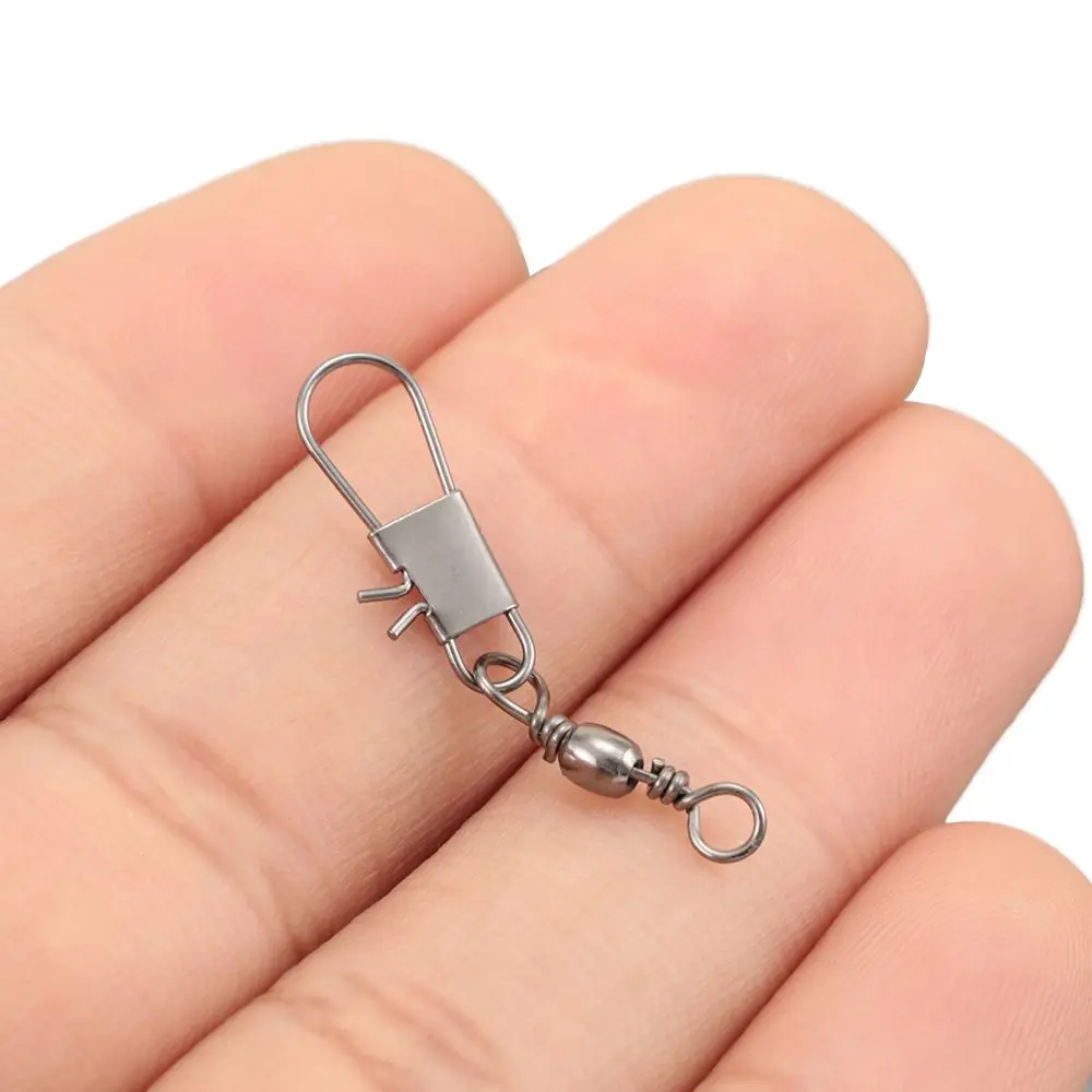 Convenient Fish Tackle Accessories 30mm Link Solid Rings Fishing Connector Ball Barrel Swivel Pin with Interlock Snap
Convenient Fish Tackle Accessories 30mm Link Solid Rings Fishing Connector Ball Barrel Swivel Pin with Interlock Snap