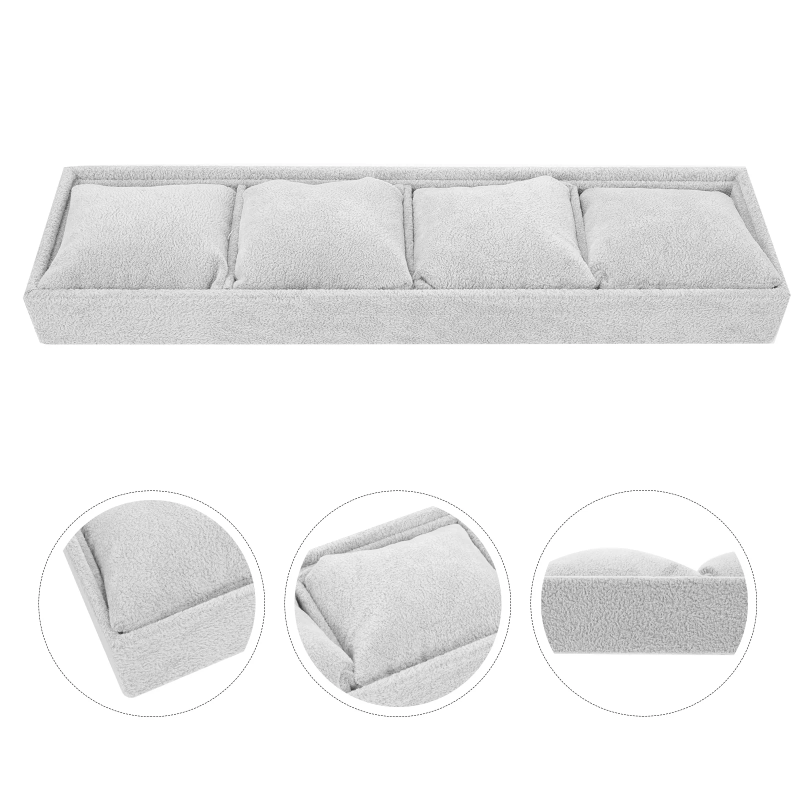 Velvet Clock Box Jewelry Display Tray Bracelet Shelves Storage Watch Holder Flannel Travel Watches
Velvet Clock Box Jewelry Display Tray Bracelet Shelves Storage Watch Holder Flannel Travel Watches