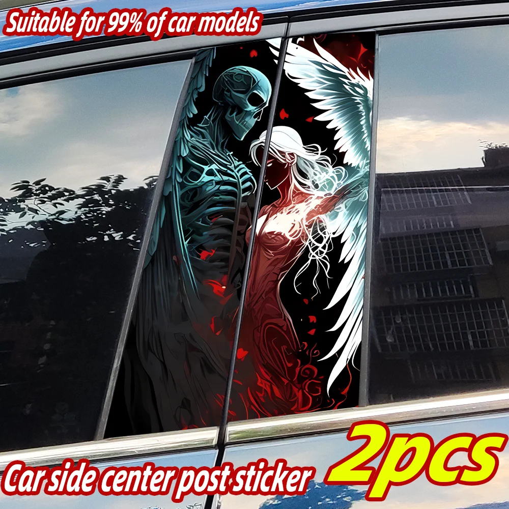 Skeleton Couple Car Stickers Auto B-pillar Car Center Column Decor Cover Scratches Waterproof Sunscreen Vinyl Decals Accessories
Skeleton Couple Car Stickers Auto B-pillar Car Center Column Decor Cover Scratches Waterproof Sunscreen Vinyl Decals Accessories