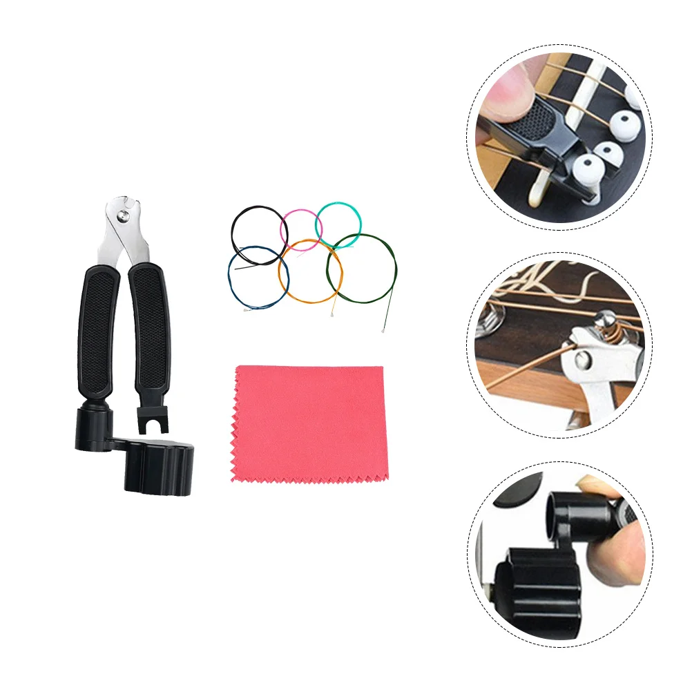 1 Set Guitar Strings Repair Kit Guitar Repairing Maintenance String Tool Kit Guitar Strings Changing Kit
1 Set Guitar Strings Repair Kit Guitar Repairing Maintenance String Tool Kit Guitar Strings Changing Kit