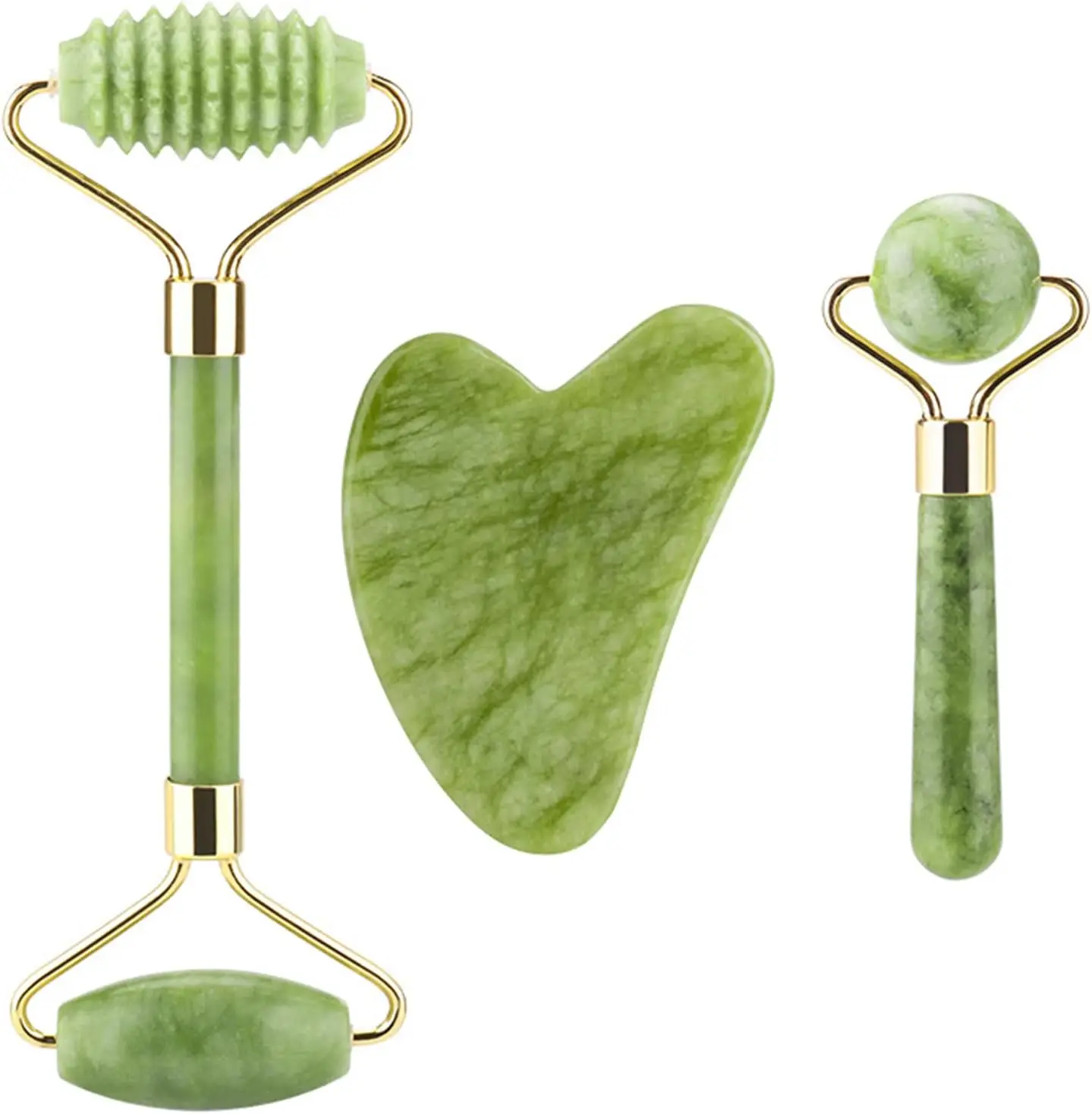 Natural Jade Face Roller Gua Sha Scraper Set Masssager for Face Neck Body Skincare Beauty Guasha Massage Tool Facial Slim Lift
Natural Jade Face Roller Gua Sha Scraper Set Masssager for Face Neck Body Skincare Beauty Guasha Massage Tool Facial Slim Lift