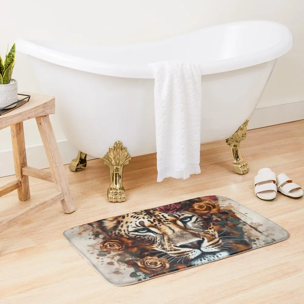 Leopard of the Rose Bath Mat Carpet Bathrooms Non-Slip Shower Carpet For Home Entrance Mat
Leopard of the Rose Bath Mat Carpet Bathrooms Non-Slip Shower Carpet For Home Entrance Mat