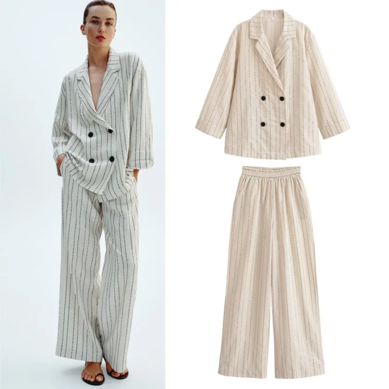 TRAF Elastic Waist Pants Set For Women 2 Pieces New Fashion short Sleeved Shirt Women Suit Elegant Two Piece Set Women Outfit
TRAF Elastic Waist Pants Set For Women 2 Pieces New Fashion short Sleeved Shirt Women Suit Elegant Two Piece Set Women Outfit