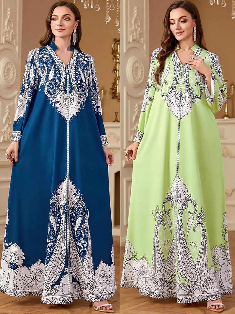 Eid women dress Muslim Abaya Vestidos Largos Party caftan Jalabiya Ramadan Long Dresses dubai Abayas Kaftan Arab Long Robe 2025
Eid women dress Muslim Abaya Vestidos Largos Party caftan Jalabiya Ramadan Long Dresses dubai Abayas Kaftan Arab Long Robe 2025