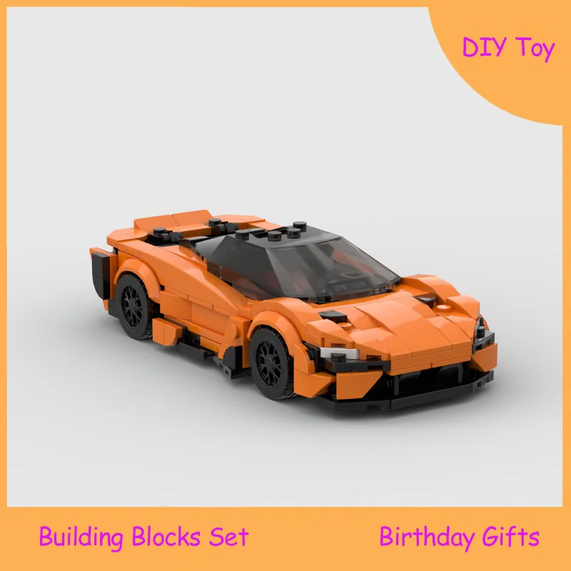 MOC Yellow Racing Car Building Blocks Toy Model Sports Car for Boys Creative Construction Gift Birthday Gifts
MOC Yellow Racing Car Building Blocks Toy Model Sports Car for Boys Creative Construction Gift Birthday Gifts
