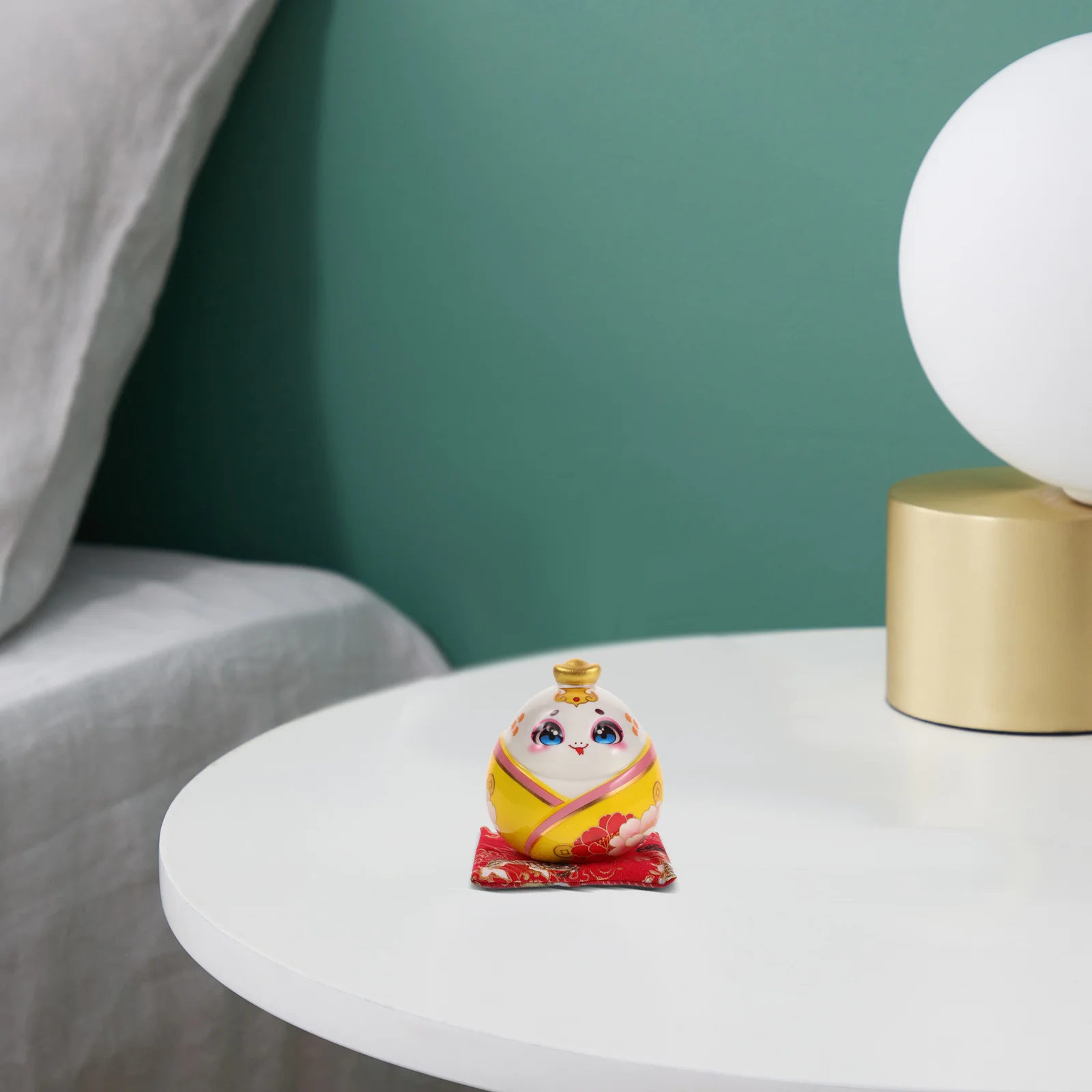 Fortune Figurines Coin Bank Cute Piggy Banks Animal Statue Decor Cartoon Snake 
Fortune Figurines Coin Bank Cute Piggy Banks Animal Statue Decor Cartoon Snake