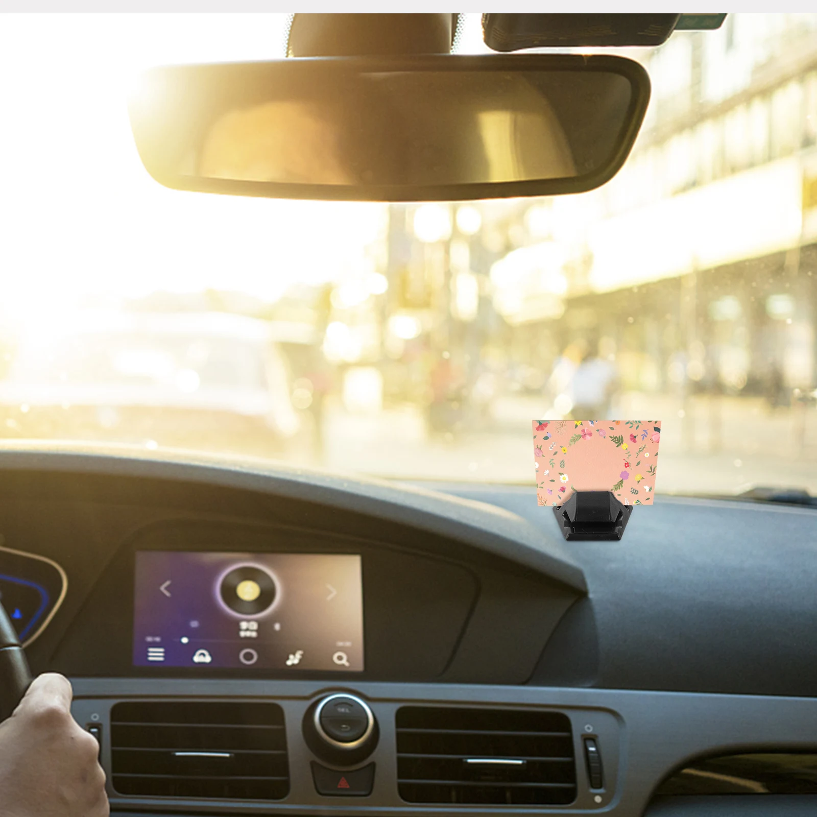 2pcs Car Card Holder Clip ABS Material Parking Ticket Dash Notepad Holder Easy Install Long Lasting Performance
2pcs Car Card Holder Clip ABS Material Parking Ticket Dash Notepad Holder Easy Install Long Lasting Performance