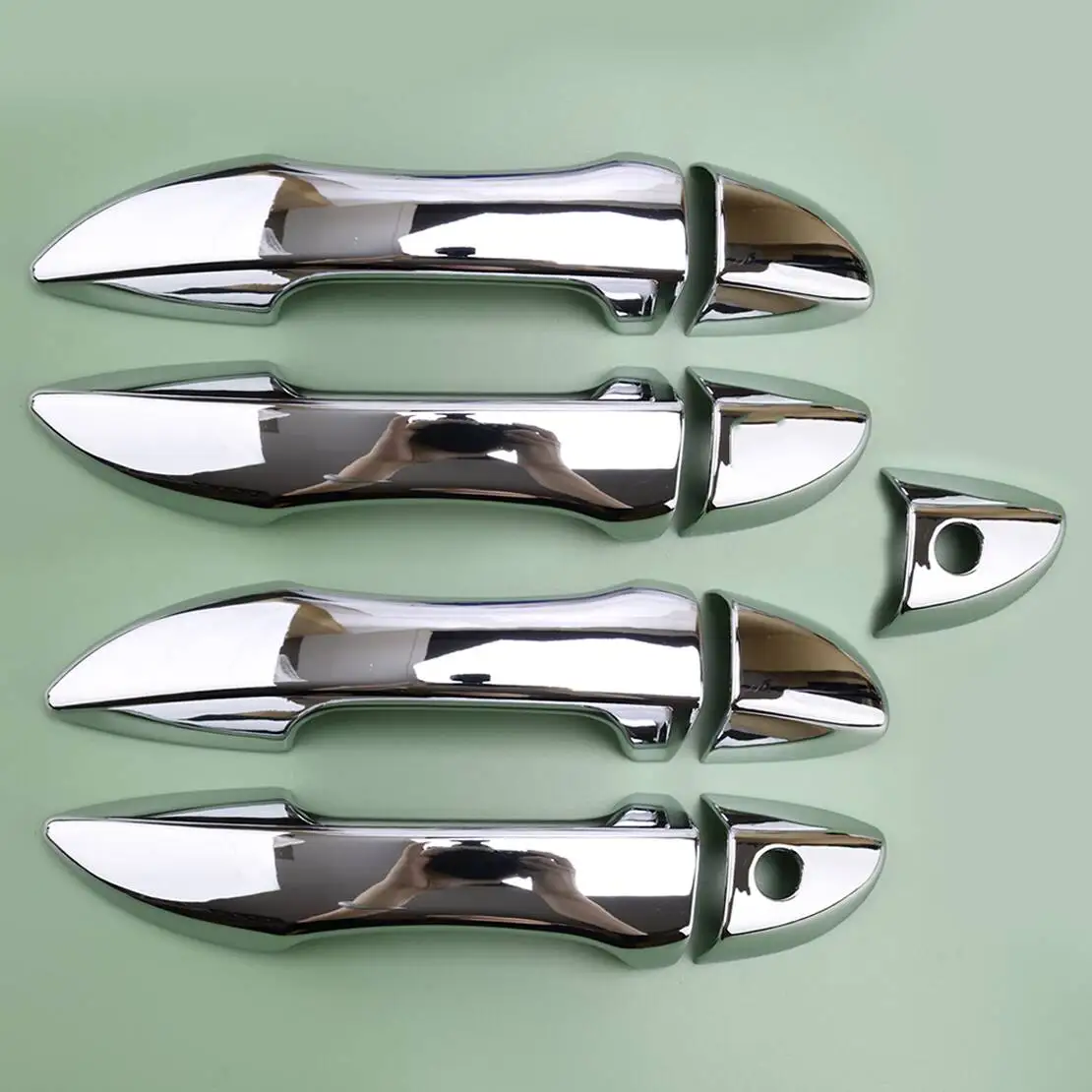 1 Set Exterior Door Handle Frame Cover Trim Silver ABS Fit for Toyota Corolla Sedan 2014 2015 2016 2017 2018 2019
1 Set Exterior Door Handle Frame Cover Trim Silver ABS Fit for Toyota Corolla Sedan 2014 2015 2016 2017 2018 2019