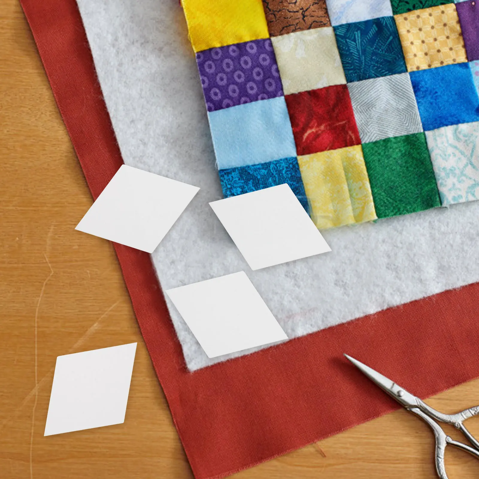 200Pcs Patchwork Quilting Templates Paper Large Diamond Sewing DIY Craft Stencils Quilting Supplies for DIY Paper Piecing Crafts
200Pcs Patchwork Quilting Templates Paper Large Diamond Sewing DIY Craft Stencils Quilting Supplies for DIY Paper Piecing Crafts