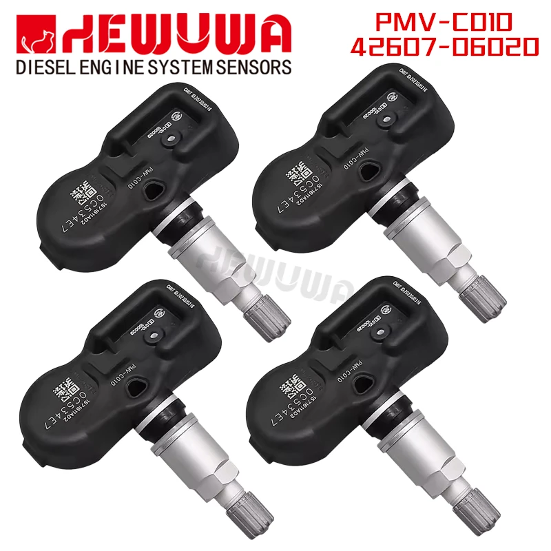 4PCS PMV-C010 Car TPMS Tire Pressure Sensor For Lexus GS IS LS RC ES Toyota Camry Corolla Yaris 42607-06020 315MHz
4PCS PMV-C010 Car TPMS Tire Pressure Sensor For Lexus GS IS LS RC ES Toyota Camry Corolla Yaris 42607-06020 315MHz