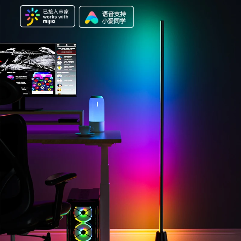 Floor to floor sound pickup atmosphere lamp bedroom esports room decoration live broadcast
Floor to floor sound pickup atmosphere lamp bedroom esports room decoration live broadcast