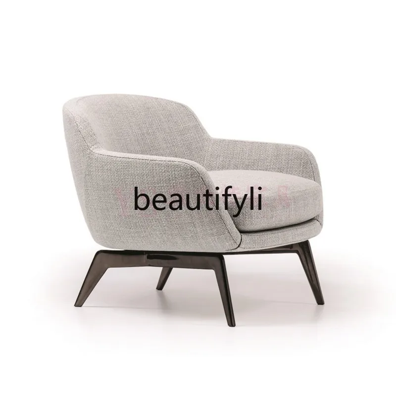 Nordic simple solid wood leisure single chair leather fabric soft decoration Italian light luxury model room sofa
Nordic simple solid wood leisure single chair leather fabric soft decoration Italian light luxury model room sofa