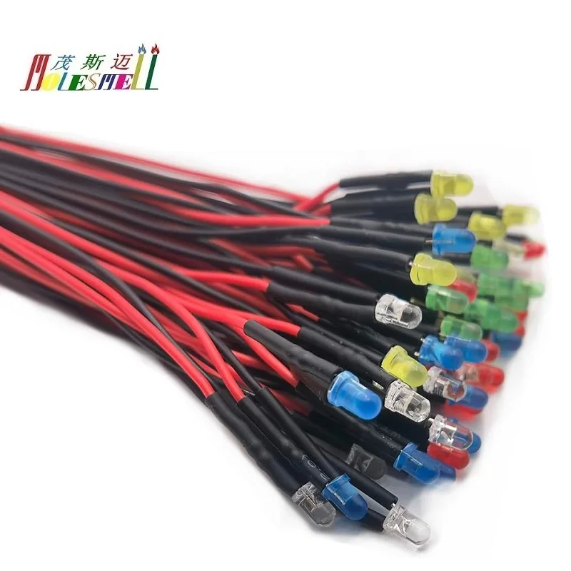 1000pcs 3mm 9V 12V DC Round Top Diffused/Water Clear LED Pre-Wired Red Yellow Blue Green White Orange Purple Pink Warm White
1000pcs 3mm 9V 12V DC Round Top Diffused/Water Clear LED Pre-Wired Red Yellow Blue Green White Orange Purple Pink Warm White