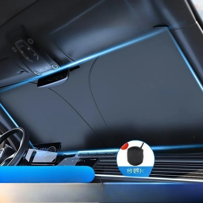 Car Sunshade Sun Protection Windshield Heat Shield Sun Visor Divine Device Foldable Universal Easy Instal UV Protection Interior 
Car Sunshade Sun Protection Windshield Heat Shield Sun Visor Divine Device Foldable Universal Easy Instal UV Protection Interior
