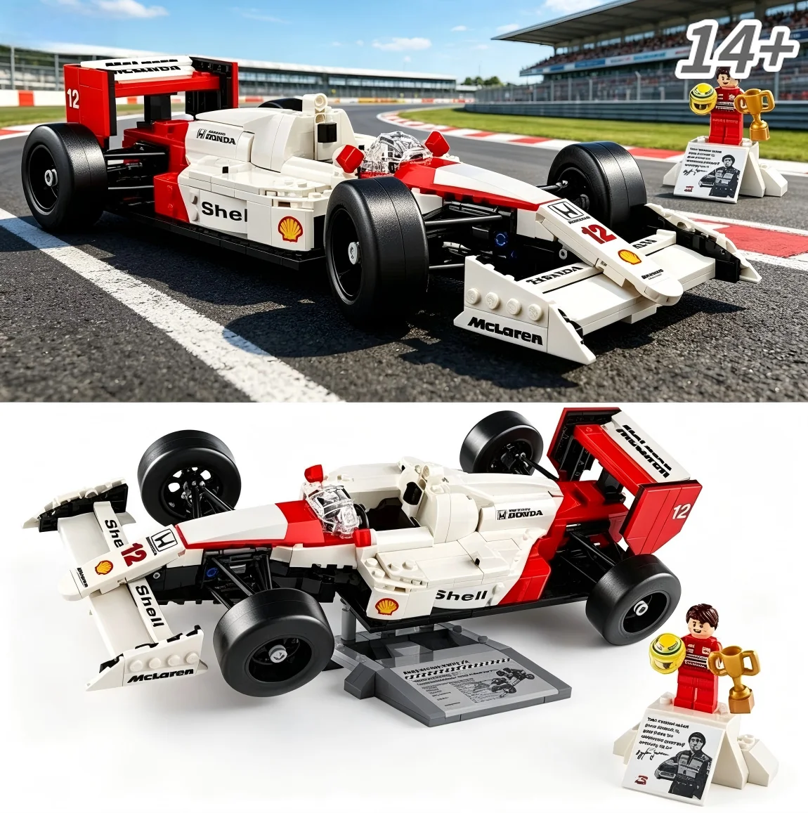 Top Seller 10330 693Pcs Sena F1 Racing Mp4 Nigel Mansell Vintage Track Art Christmas Gift
Top Seller 10330 693Pcs Sena F1 Racing Mp4 Nigel Mansell Vintage Track Art Christmas Gift