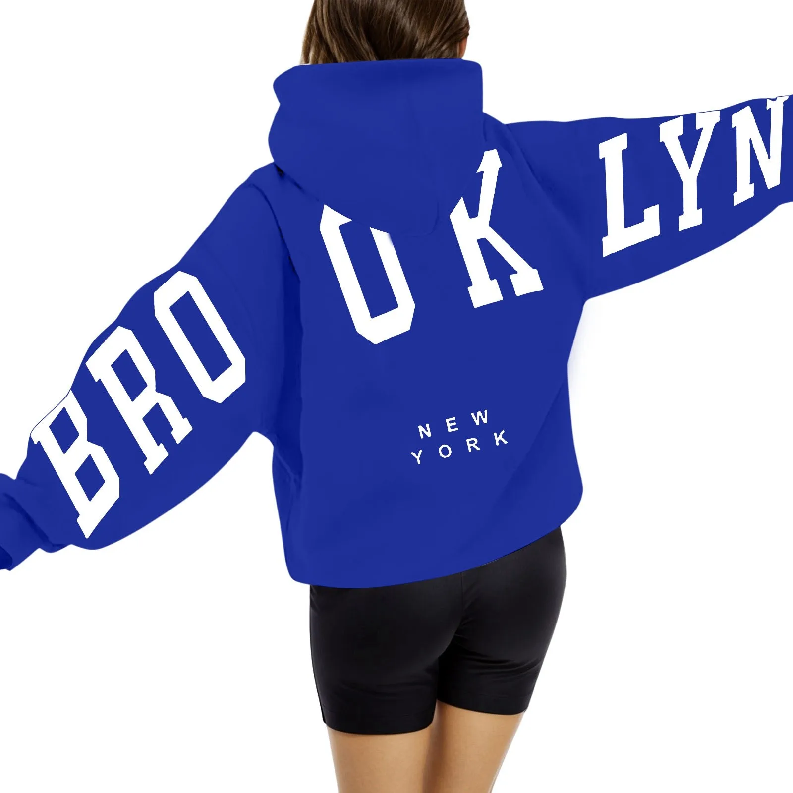 Women's Casual Fashion Popular Letter Print Element Solid Colour Hooded Round Neck Long Sleeve Sweatshirt Loose Women's Hoodie
Women's Casual Fashion Popular Letter Print Element Solid Colour Hooded Round Neck Long Sleeve Sweatshirt Loose Women's Hoodie
