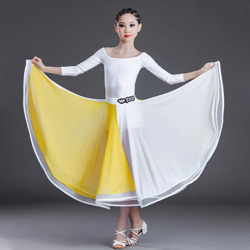 Платье для современного танца, детское боди для соревнований по выступлению для взрослых и сетчатая большая юбка, танцевальные костюмы для вальса национального стандарта
Платье для современного танца, детское боди для соревнований по выступлению для взрослых и сетчатая большая юбка, танцевальные костюмы для вальса национального стандарта
